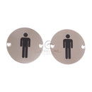 Male Symbol Sign - SS-SIGN019-S - Choice Handles