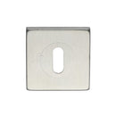 Square Key Escutcheon Satin Finish
 - SS-SQ890-S - Choice Handles