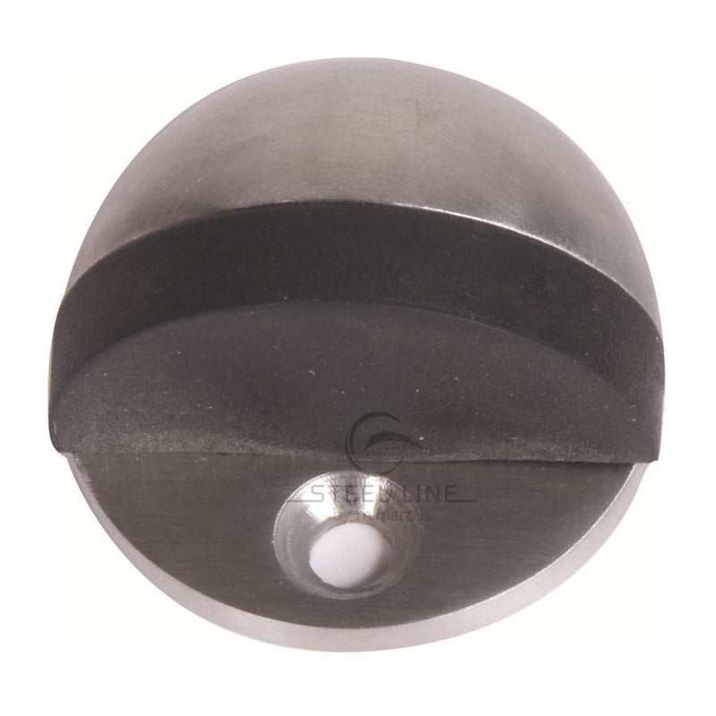 Steel Line Shielded Door Stop Satin Stainless Steel Finish - SS-STOP001-S