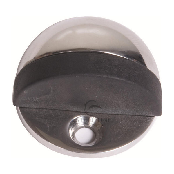 Steel Line Shielded Door Stop Polished Stainless Steel Finish - SS-STOP002-P