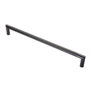 Eurospec - Mitred Knurled Pull Handle 450mm - Matt Black - SWP1169/450MB - Choice Handles