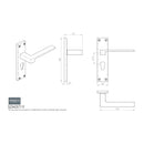 Serozzetta - Serozzetta Equi Lever on Euro Lock Backplate - Polished Chrome - SZM371YCP - Choice Handles