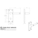 Serozzetta - Serozzetta Quaranta Lever on Euro Lock Backplate - Polished Nickel / Satin Nickel - SZR041YPNSN - Choice Handles