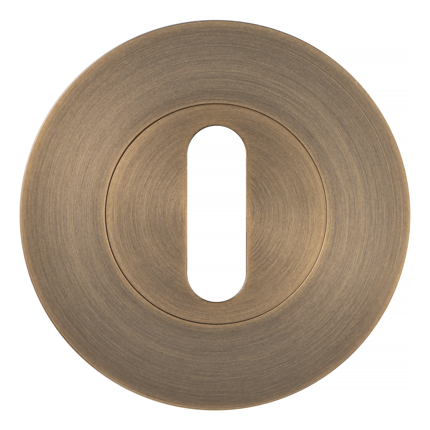 Eclipse Ultimate 304 Stainless Standard Keyway Escutcheon - Satin Bras