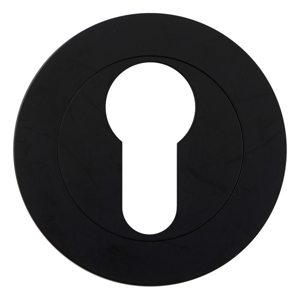 Eclipse Ultimate 304 Stainless Euro Profile Escutcheon - Black - 34382