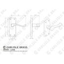 Carlisle Brass - Contract Victorian Scroll Latch Pack - Satin Nickel - GK002SN/INTB