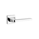 Tupai Rapido CurvaLine Valbona Lever Door Handle on Square Rose - Bright Polished Chrome - T3097SPC - Choice Handles