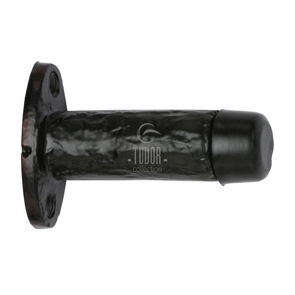 The Tudor Projection Door Stop Black Iron - TC119