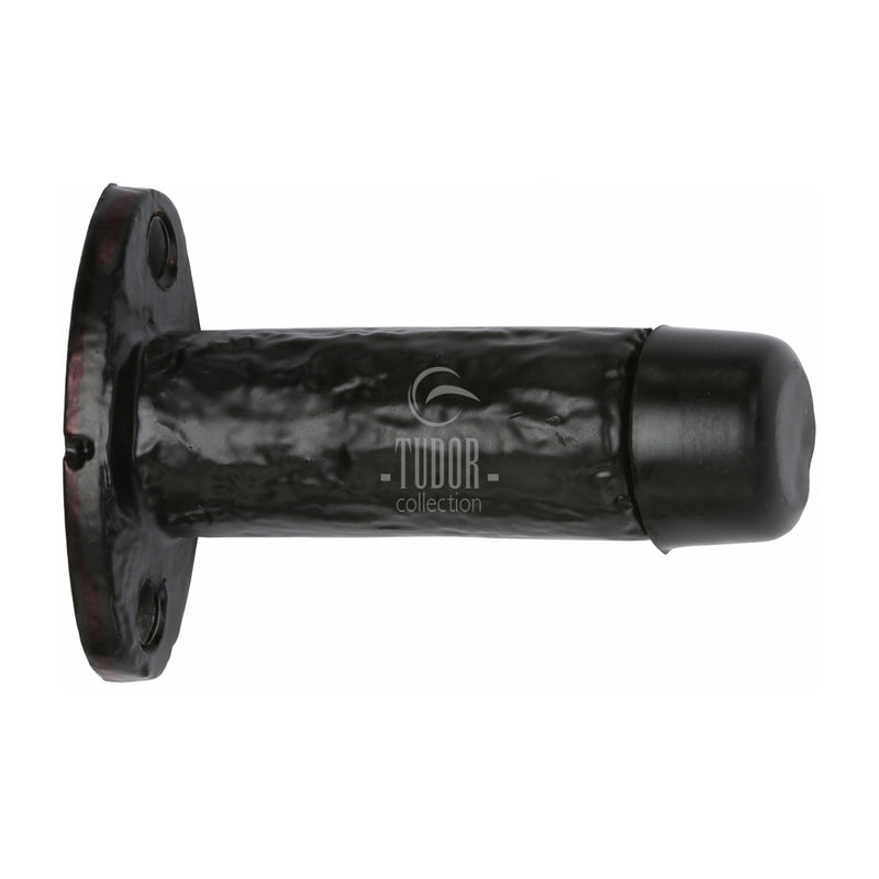 The Tudor Projection Door Stop Black Iron - TC119