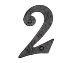 The Tudor Numeral 2 - 4 Black Iron
 - TC355 2 - Choice Handles