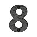 The Tudor Numeral 8 - 3 Black Iron
 - TC356 8 - Choice Handles