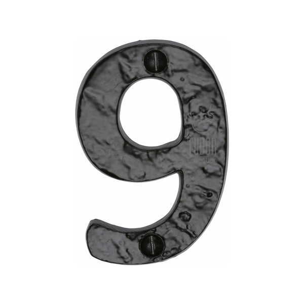 The Tudor Numeral 9 - 3 Black Iron
 - TC356 9 - Choice Handles