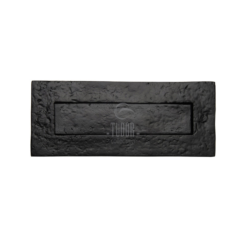 The Tudor Letterplate 10" Black Iron - TC365 254