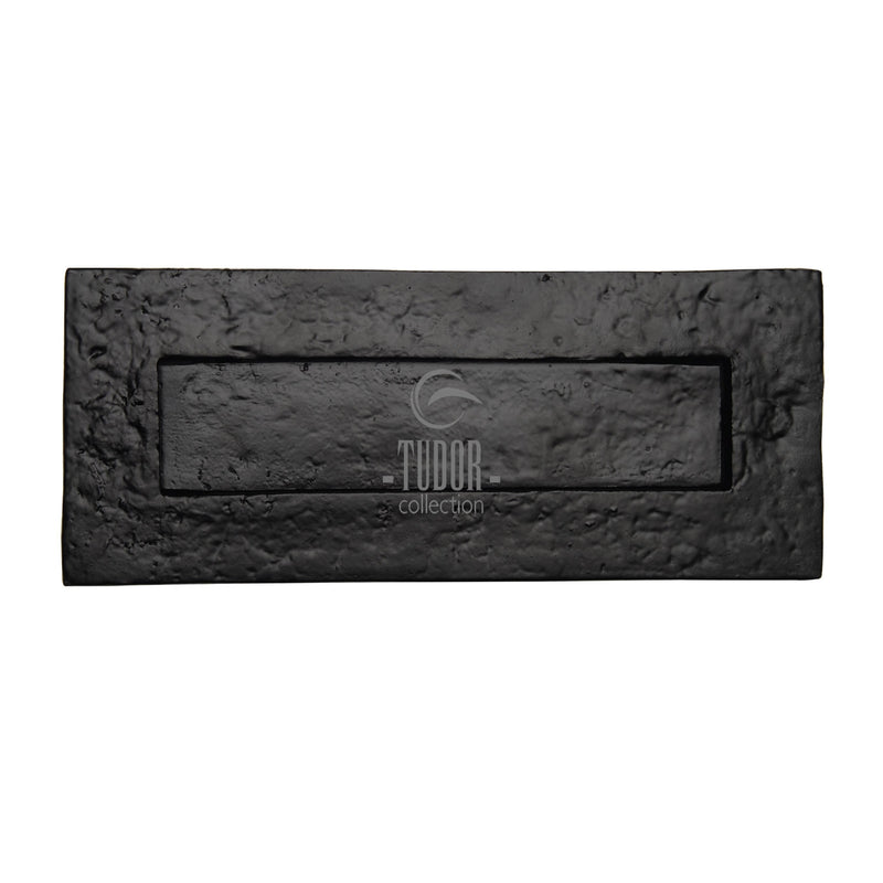 The Tudor Letterplate 10 1/2" Black Iron - TC365 262 - Choice Handles