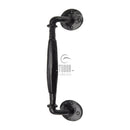 The Tudor Door Pull Handle Offset Black Iron
 - TC384 - Choice Handles