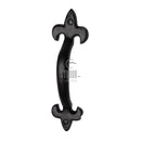 The Tudor Door Pull Handle 6 Black Iron
 - TC385 175 - Choice Handles