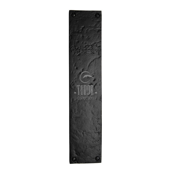 The Tudor Fingerplate Black Iron - TC430 - Choice Handles