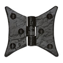 Tudor Butterfly Hinge Black Iron - 78mm - TC456 - Choice Handles