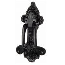 The Tudor Ornate Knocker Black Iron - TC539 - Choice Handles