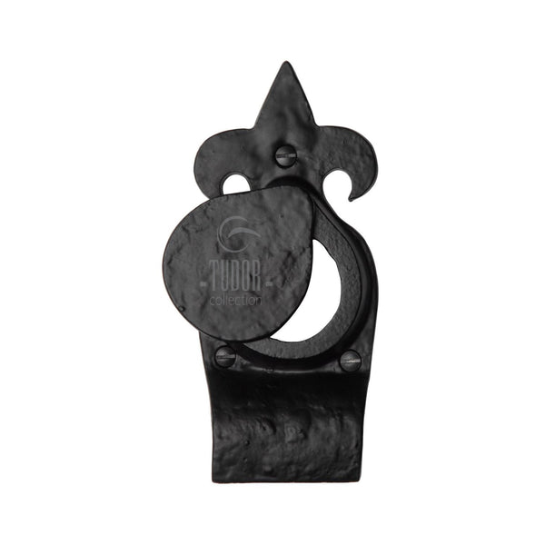 The Tudor Cylinder Pull with cover Black Iron - TC540 - Choice Handles