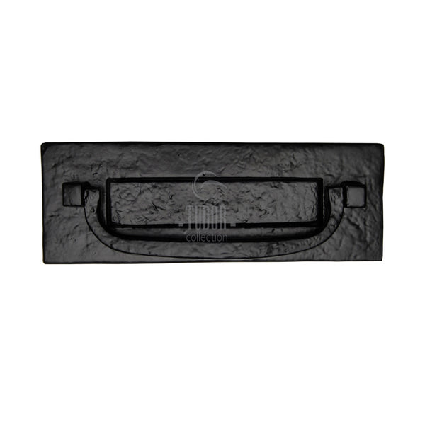 The Tudor Postal Knocker Black Iron - TC562 - Choice Handles