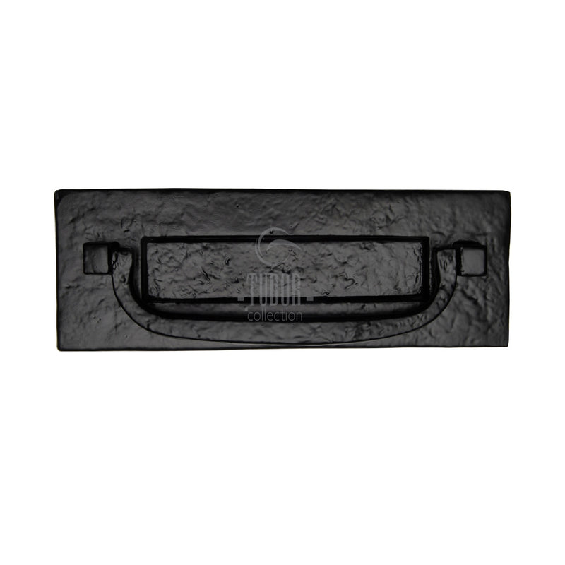 The Tudor Postal Knocker Black Iron - TC562 - Choice Handles