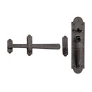 The Tudor Gate Latch Black Iron - TC569 - Choice Handles