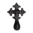The Tudor Cabinet Drop Pull Black Iron - TC625 - Choice Handles