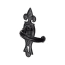 The Tudor Door Handle Lever Lock  Wroxeter Design Black Iron - TC800 - Choice Handles