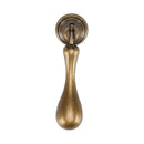 Classic Drop Pull Distressed Brass Finish
 - TK1396-053-DBS - Choice Handles