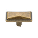 Luca Cabinet Knob Distressed Brass Finish
 - TK4090-045-DBS - Choice Handles