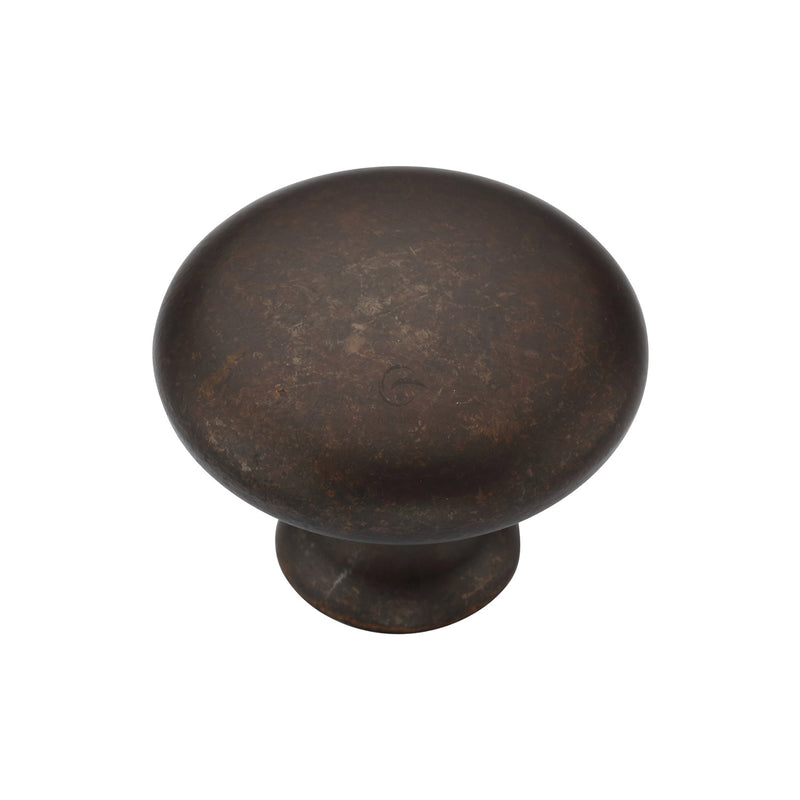 Classic Round Knob 35mm Matt Bronze Finish
 - TK4226-035-LBN - Choice Handles