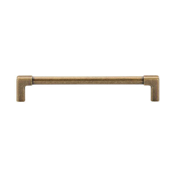 Mission Cabinet Pull 160mm CTC Distressed Brass Finish
 - TK5190-160-DBS - Choice Handles