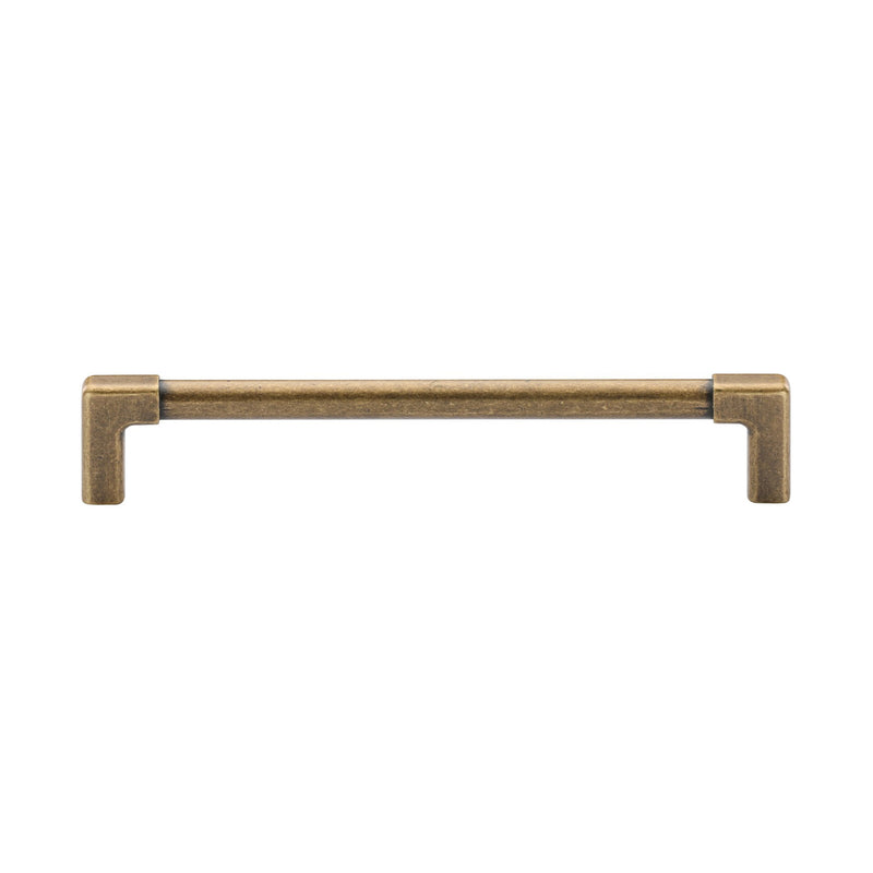 Mission Cabinet Pull 160mm CTC Distressed Brass Finish
 - TK5190-160-DBS - Choice Handles
