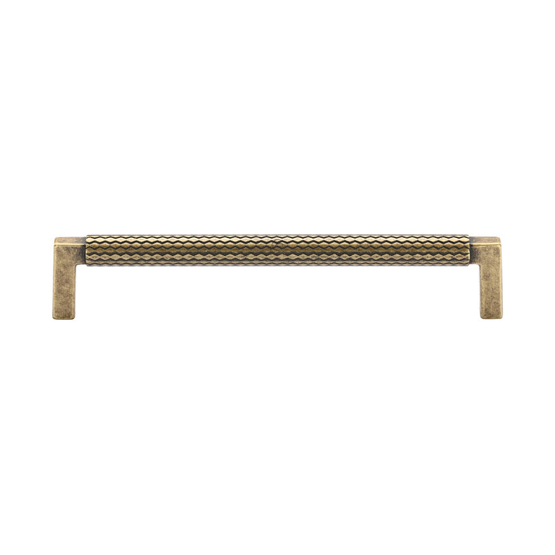 Paxton Cabinet Pull 160mm CTC Distressed Brass Finish
 - TK5191-160-DBS - Choice Handles
