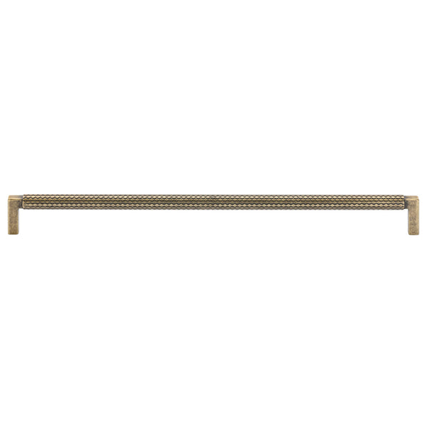 Paxton Cabinet Pull 320mm CTC Distressed Brass Finish
 - TK5191-320-DBS - Choice Handles