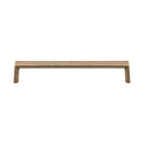 Jena Cabinet Pull 160mm CTC Distressed Brass Finish
 - TK5210-160-DBS - Choice Handles