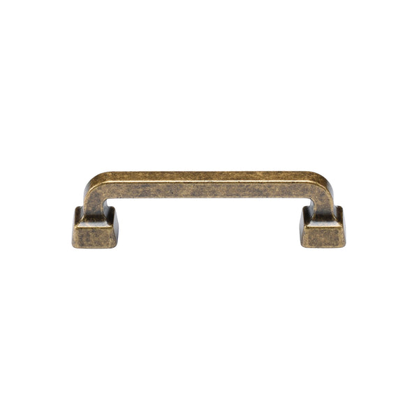 Stilo Cabinet Pull 96mm CTC Distressed Brass Finish
 - TK5217-096-DBS - Choice Handles