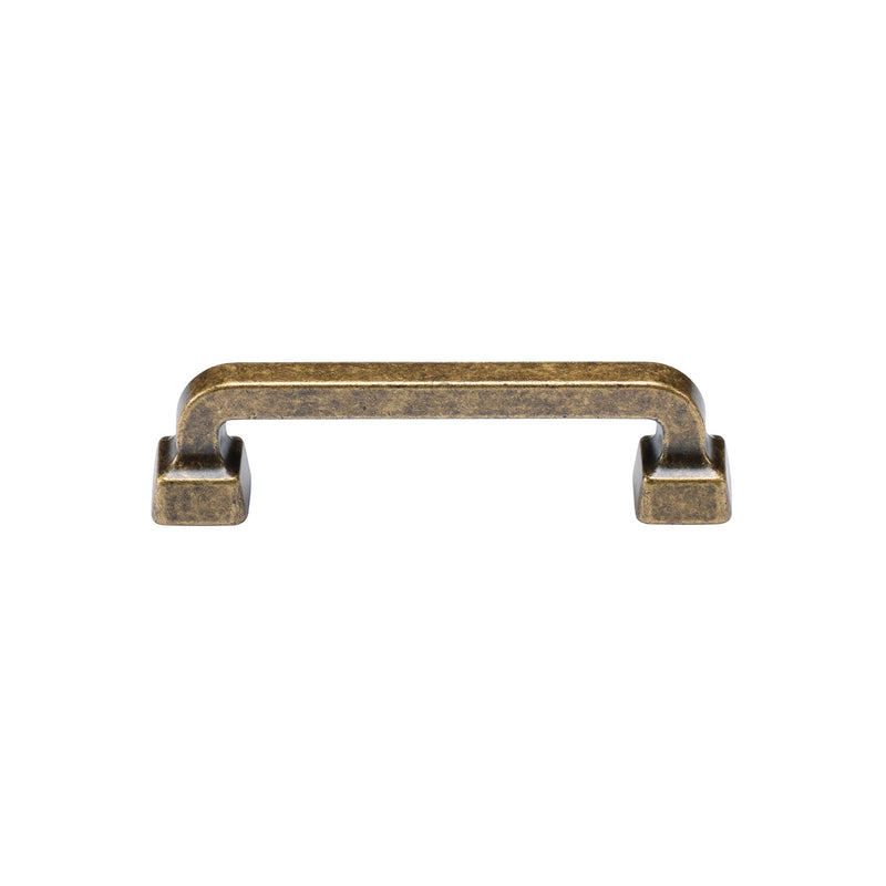 Stilo Cabinet Pull 96mm CTC Distressed Brass Finish
 - TK5217-096-DBS - Choice Handles