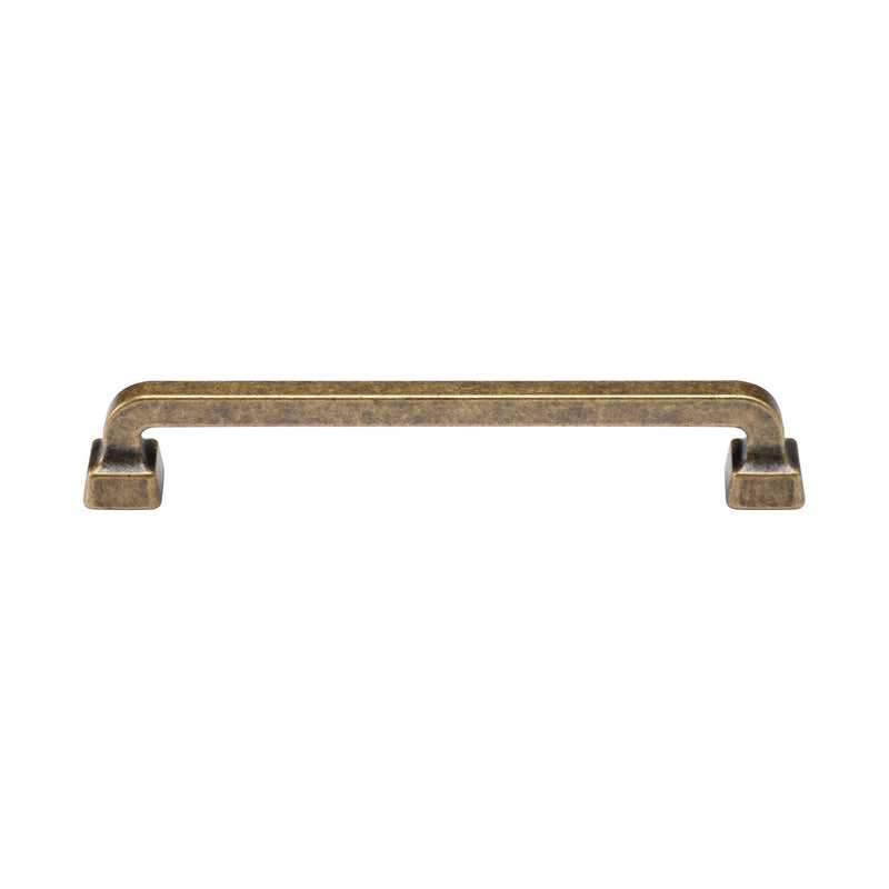 Stilo Cabinet Pull 160mm CTC Distressed Brass Finish
 - TK5217-160-DBS - Choice Handles