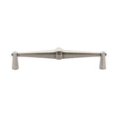 Octagonal Cabinet Pull 160mm CTC Distressed Pewter Finish
 - TK5231-160-DPW - Choice Handles