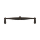 Octagonal Cabinet Pull 160mm CTC Matt Bronze Finish
 - TK5231-160-LBN - Choice Handles
