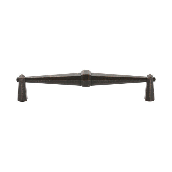 Octagonal Cabinet Pull 160mm CTC Matt Bronze Finish
 - TK5231-160-LBN - Choice Handles