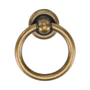 Classic Round Ring Pull Distressed Brass Finish
 - TK9213-042-DBS - Choice Handles