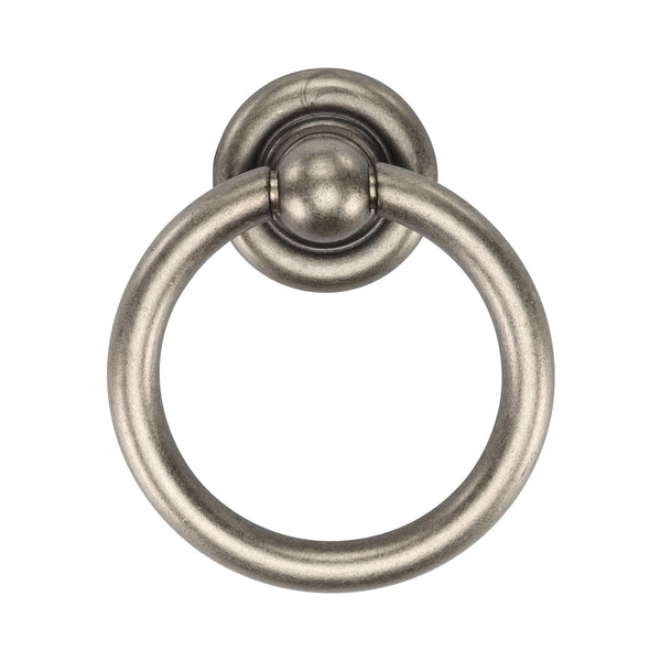 Classic Round Ring Pull Distressed Pewter Finish
 - TK9213-042-DPW - Choice Handles