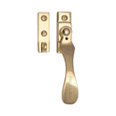 Heritage Brass Casement Window Fastener Wedge Pattern Polished Brass finish - V1005-PB - Choice Handles