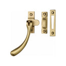 Heritage Brass Casement Window Fastener Ball Design Satin Brass finish
 - V1008 MP/HP-SB - Choice Handles