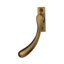 Heritage Brass Left-Handed Espagnolette Handle Ball Design Antique Brass finish - V1009L-LH-AT - Choice Handles