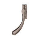 Heritage Brass Left-Handed Espagnolette Handle Ball Design Satin Nickel finish - V1009L-LH-SN - Choice Handles