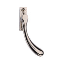 Heritage Brass Right-Handed Espagnolette Handle Ball Design Polished Nickel - V1009L-RH-PNF - Choice Handles